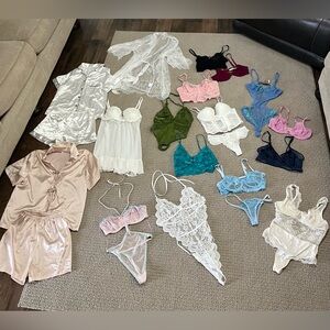 Assorted Sexy Lingerie & Bra Set in Various Colors and Styles
